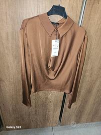camicia donna zara nuova