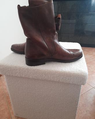 scarponcini donna di marca in pelle