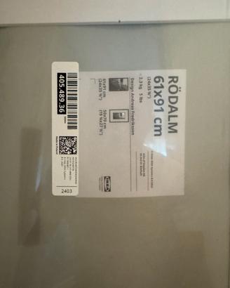 6 Cornici IKEA RÖDALM 61x91 cm - NUOVE Sigillate