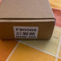 BMW F800 Accessori Pedali Posteriori