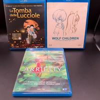 Lotto Blu-ray  Anime Studio Ghibli & Mamoru Hosoda
