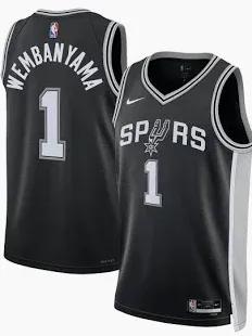 Canotta Nike Wembanyama Spurs Uomo 2XL