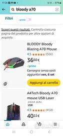 Bloody - mouse gaming A70