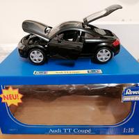 Revell Audi TT 1:18 no Politoys Mebetoys Dinky 