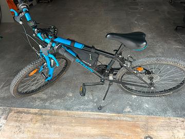 Bici rockrider 500 24 pollici