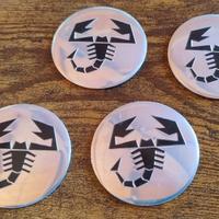 Adesivi Abarth per coprimozzo