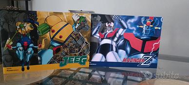 Folder Filatelico Jeeg e Mazinger Z