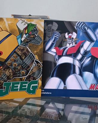 Folder Filatelico Jeeg e Mazinger Z