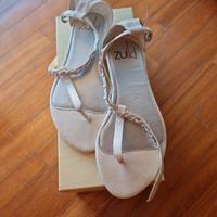 Sandali bassi bianchi