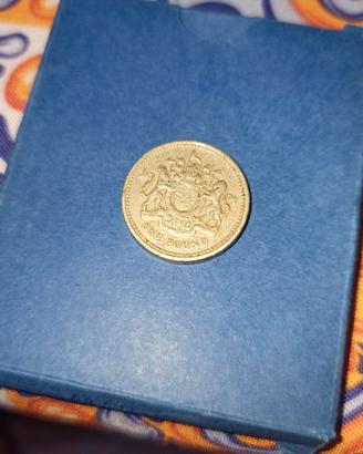Moneta One Pound 1983 rara