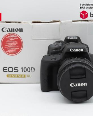 Canon EOS 100D + Canon 18-55 III kit