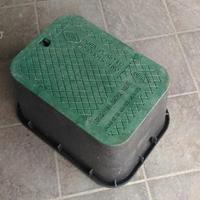 Pozzetto da giardino in plastica irrigazione verde