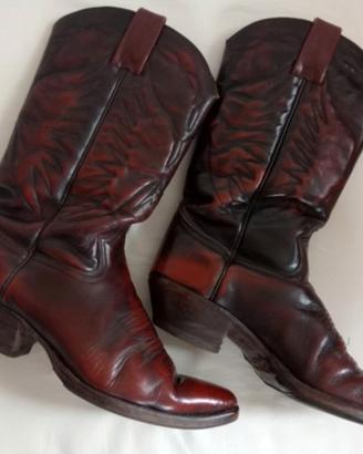 Stivali texani El Charro originali vintage anni 80