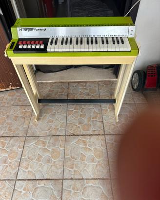 Organo bontempi HIT Tastiera pianola 1969 organ