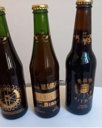 Birra Menabrea, Bottiglie celebrative