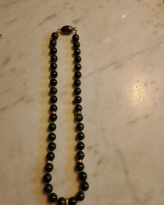 collana pietre dure giada 