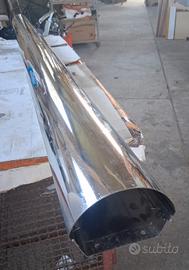 canalina guscio inox per vari usi 