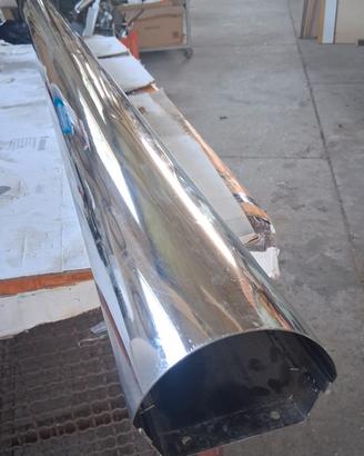 canalina guscio inox per vari usi 