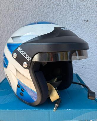 Sparco casco auto rally JET NAVY