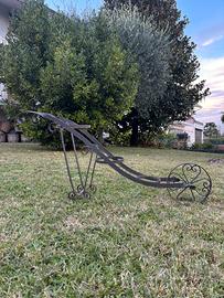 Carriola porta fiori