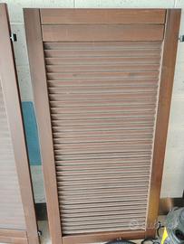 Persiane legno camera da letto. Prezzo trattabile