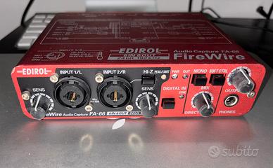 SCHEDA AUDIO FIREWIRE ROLAND EDIROL CAPTUR FA-66