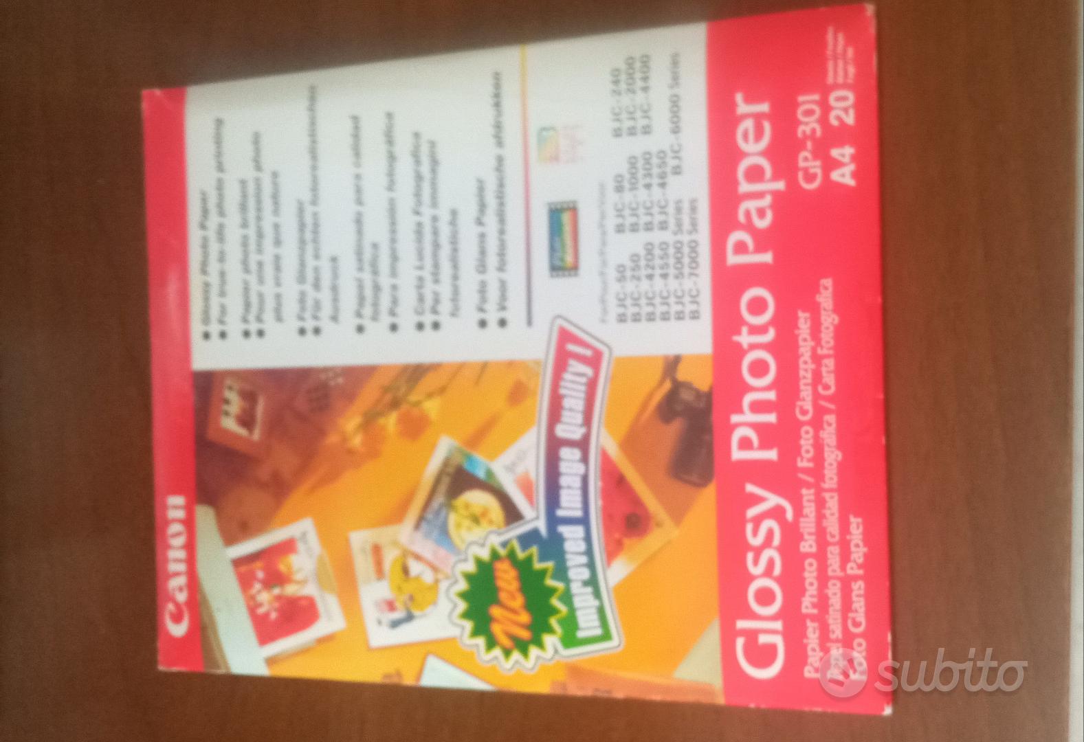 Carta fotografica glossy paper canon - Fotografia In vendita a Genova