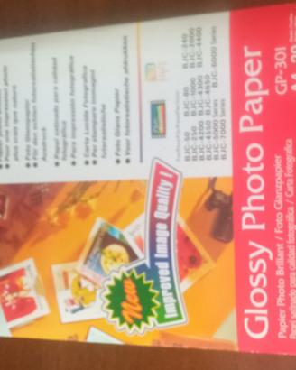 Carta fotografica glossy paper canon