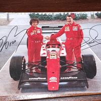 cartolina  Ferrari 1990