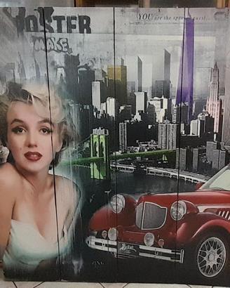 Paravento Separé divisorio Marilyn Monroe