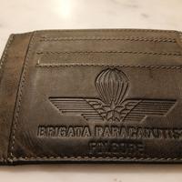 portafoglio uomo  Folgore in vera pelle