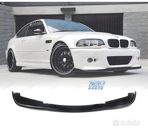 SPOILER LIP BMW E46 98-07 LOOK M3 NERO LUCIDO