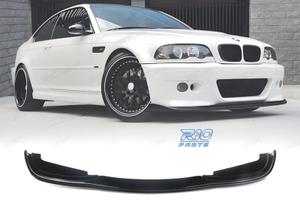 SPOILER LIP BMW E46 98-07 LOOK M3 NERO LUCIDO