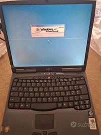 notebook acer travelmate 353TEV del 2001