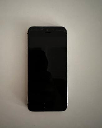 iPhone 5s nero - schermo danneggiato