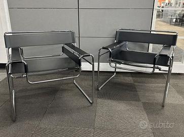 KNOLL 2 Wassily in cuoio nero EXELENT CONDITION