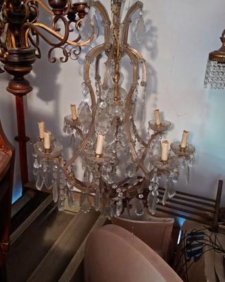 lampadario Maria Teresa anni 50