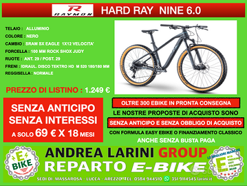 Mountain Bike Raymon Hard Ray Nine 6.0