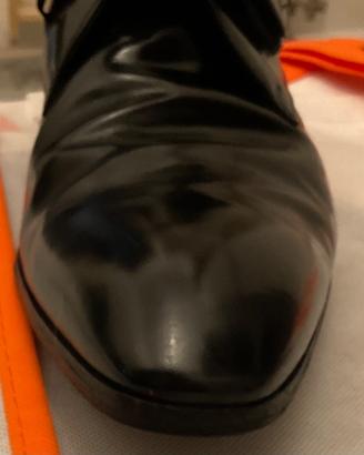 PRADA scarpe mocassini uomo in pelle spazzolata 45