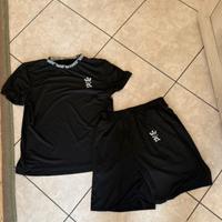 Completo sportivo estivo uomo/ragazzo - T-shirt e 