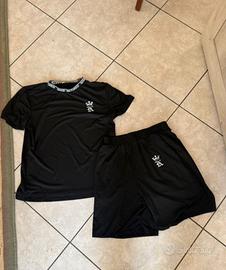 Completo sportivo estivo uomo/ragazzo - T-shirt e 