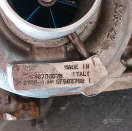 turbina maggiorata alfa romeo 147