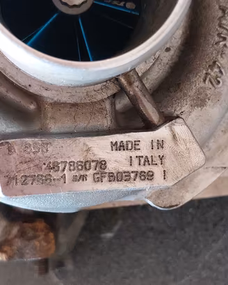 turbina maggiorata alfa romeo 147