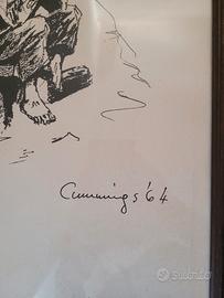quadro ragazzo scalzo seduto cummings 64