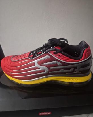 Sneakers Supreme Nike Air Max – Rosso/Nero/Giallo