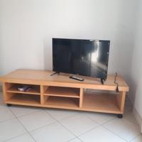 vetrinetta sospesa, mensola a muro e mobile  tv