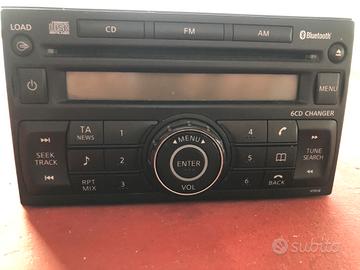 Stereo Originale Nissan Qashqai Tekna 2007