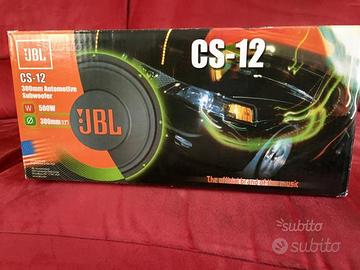 Subwoofer JBL CS12 con imballo originale