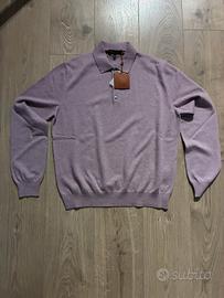 Maglione polo Loro Piana in cashmere