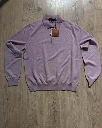 Maglione polo Loro Piana in cashmere